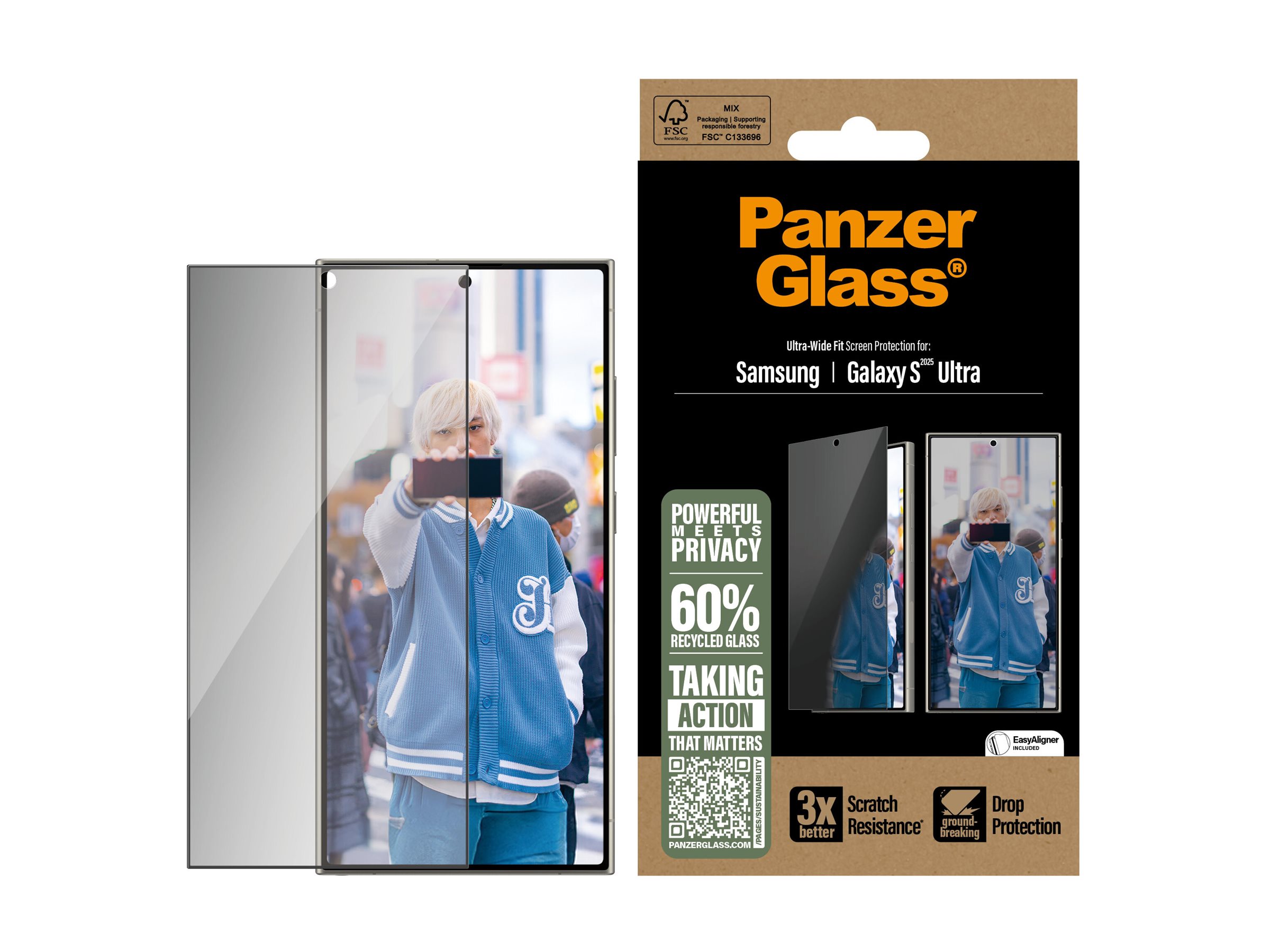 PanzerGlass Ultra Wide Fit Privacy
