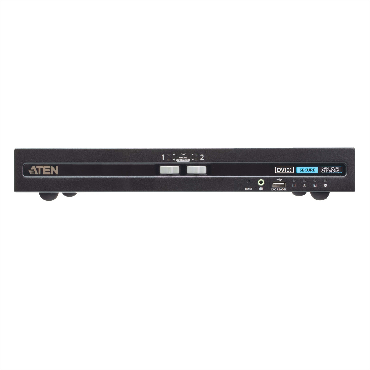 ATEN CS1182D4C interruptor KVM Montaje en rack Negro