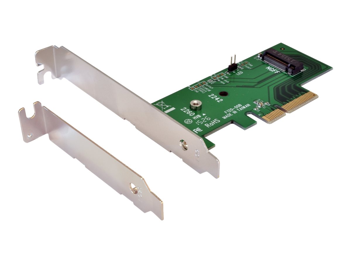 Exsys EX-3650 - Schnittstellenadapter - M.2 - M.2 NVMe Card