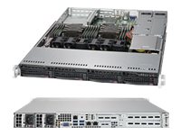 Supermicro SuperServer 6019P-WTR - Server - Rack-Montage - 1U - zweiweg - keine CPU - RAM 0 GB - SATA - Hot-Swap 8.9 cm (3.5)