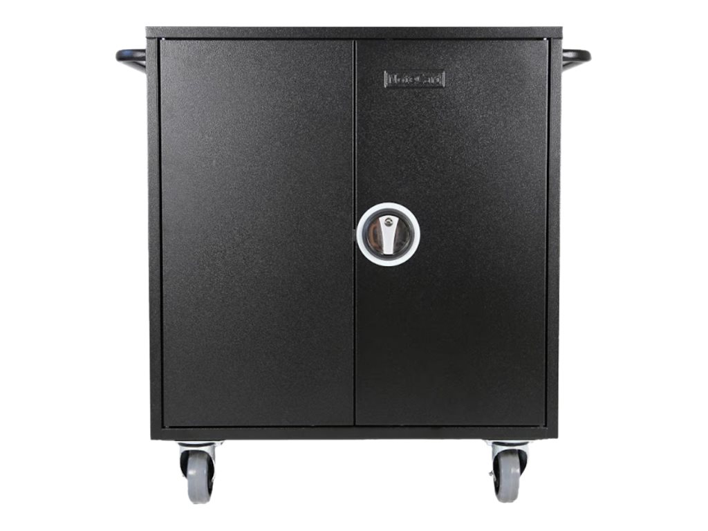 Leba NoteCart Flex Extended 24 - Wagen (nur Laden) - fr 24 Tablets / Notebooks - verriegelbar - Bildschirmgre: bis zu 38,1 cm (bis zu 15 Zoll)