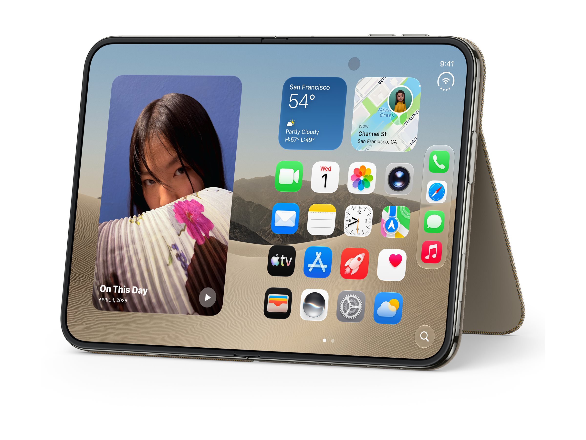 Apple Funda Folio con soporte para el iPhone Duo