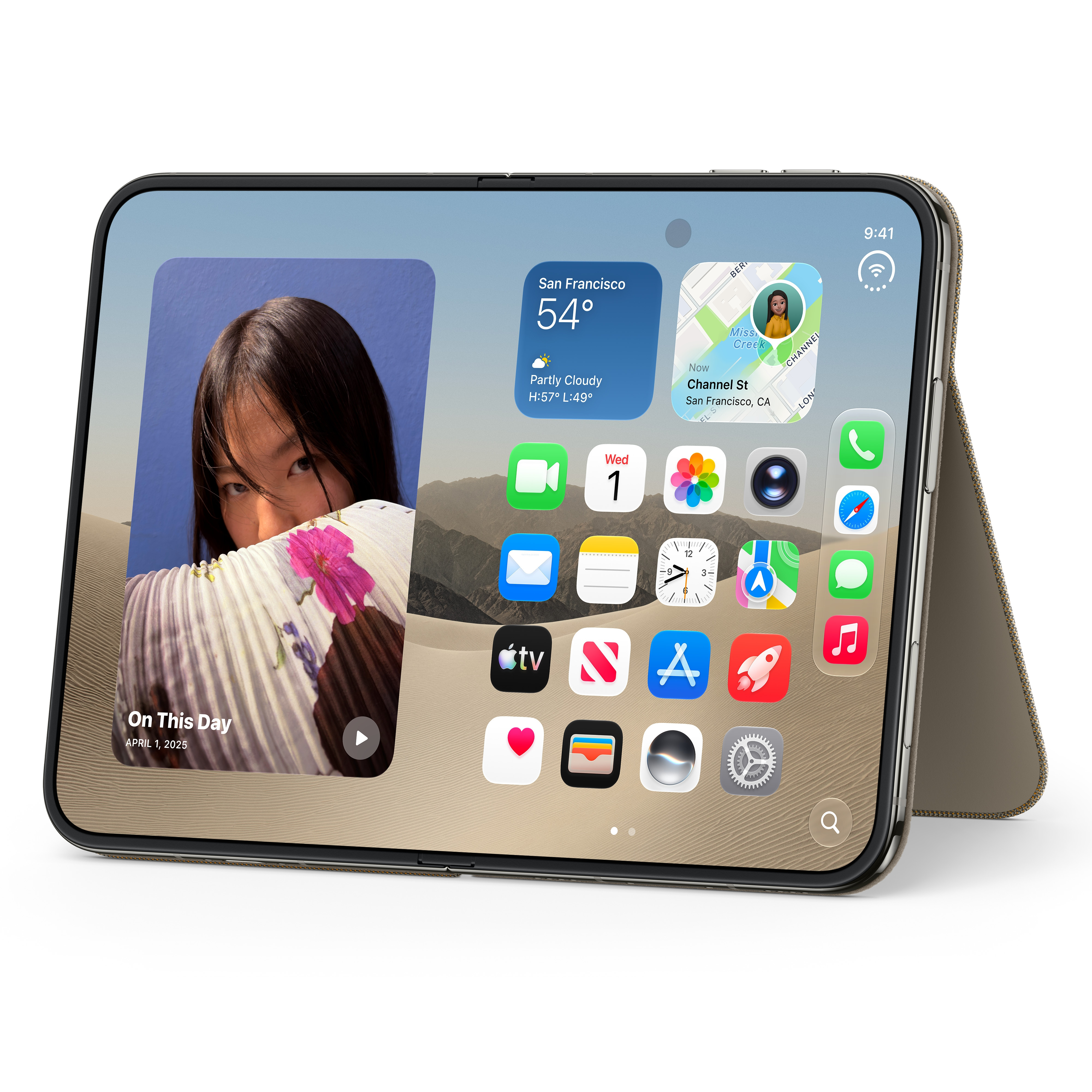 Apple Funda Folio con soporte para el iPhone Duo