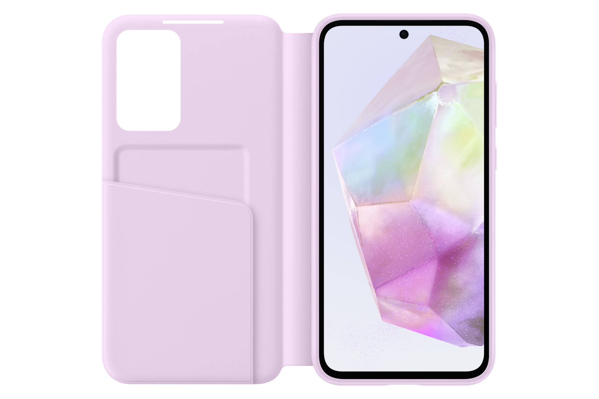 Samsung EF-ZA356 mobile phone case 16.8 cm (6.6) Wallet case Lavender