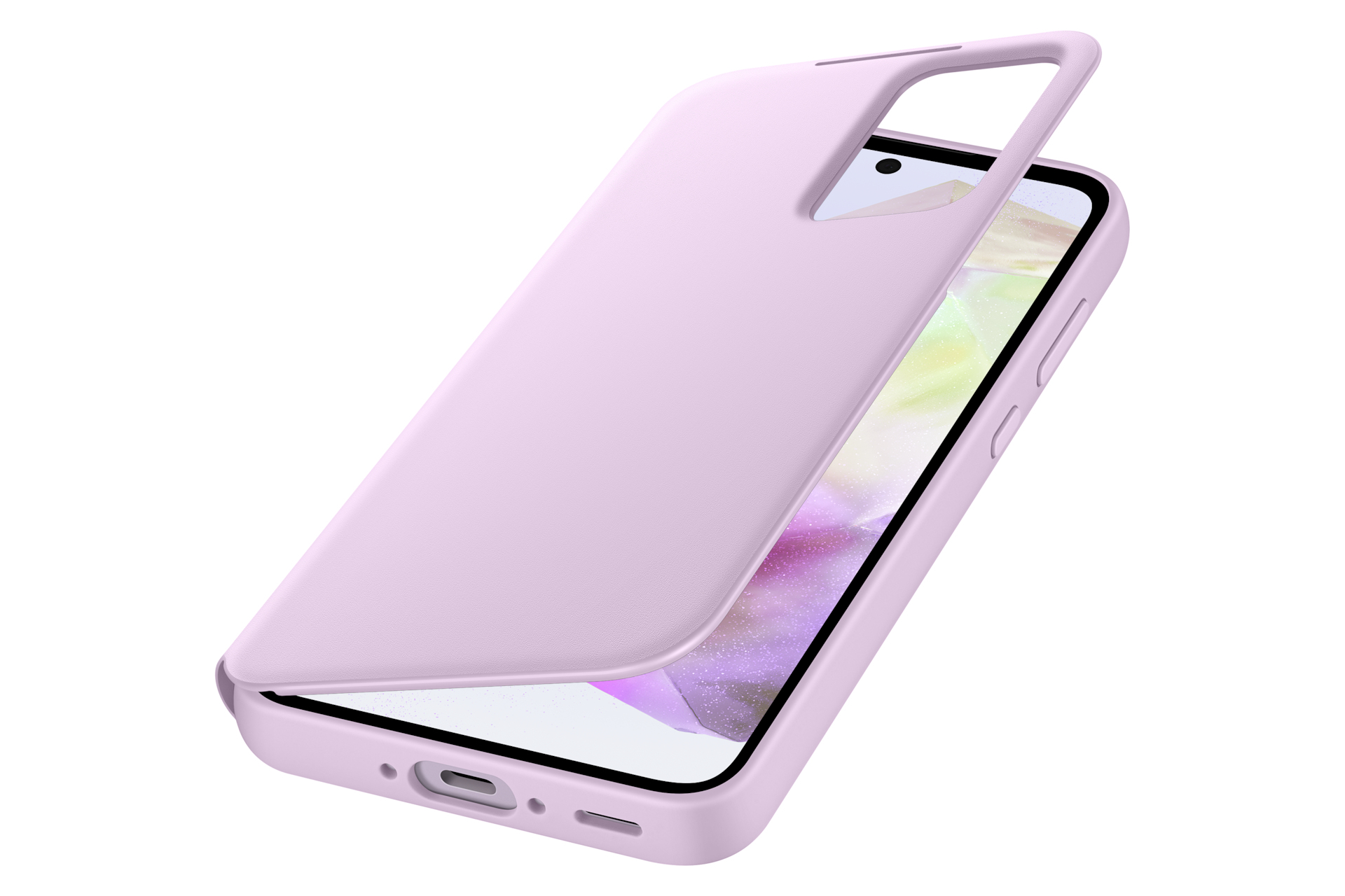 Samsung EF-ZA356 mobile phone case 16.8 cm (6.6) Wallet case Lavender