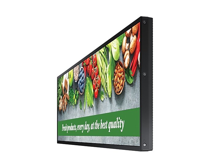 Samsung LH37SHCEBGBXEN affichage de messages Conception panoramique 94 cm (37) LCD Wifi 700 cd/m Noir Tizen 7.0 24/7