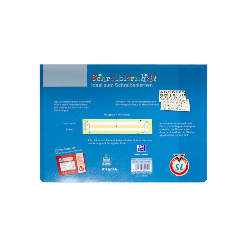 Oxford 100050305 writing notebook A4 Blue