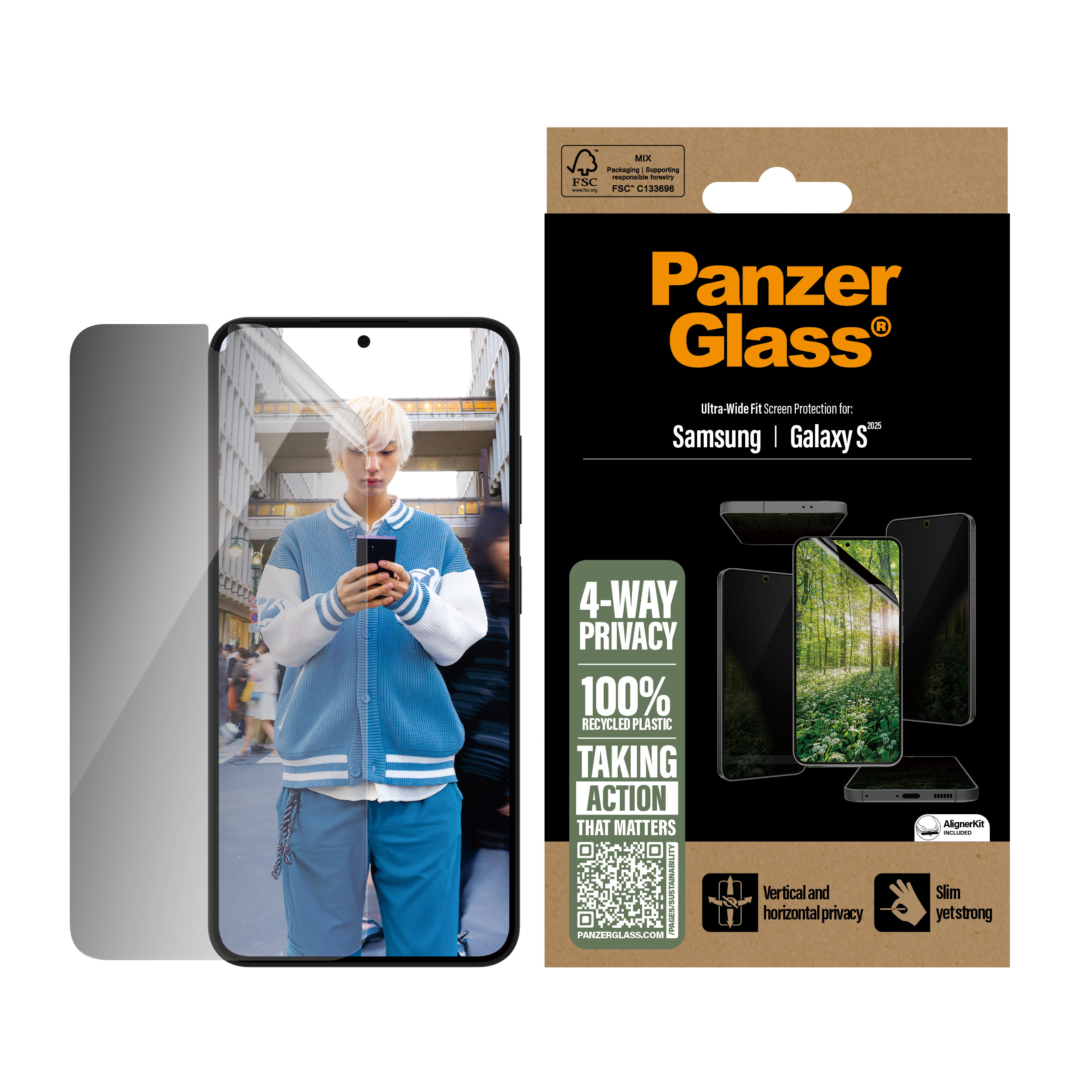 PanzerGlass ECO Matrix - Bildschirmschutz f�r Handy
