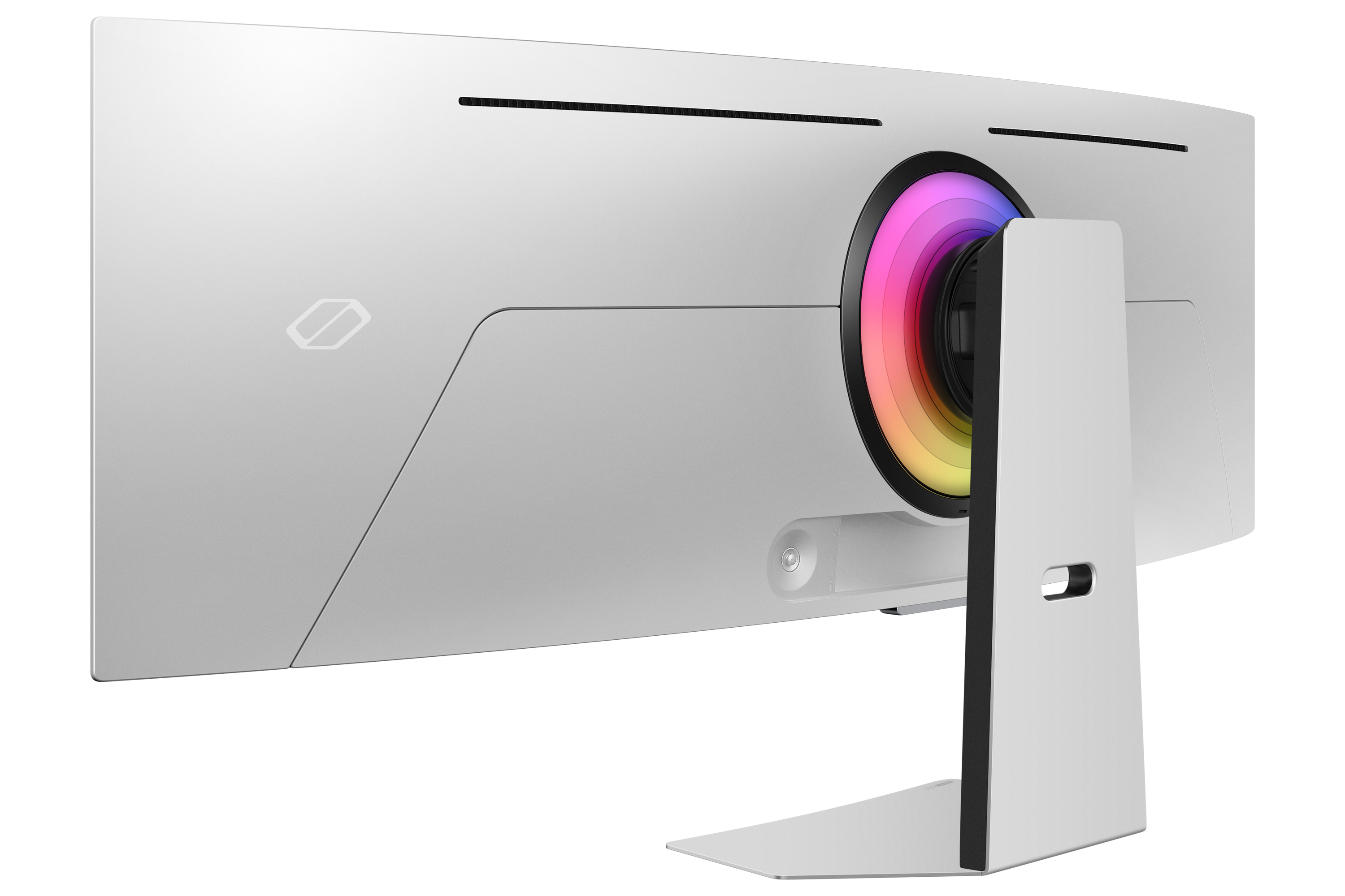 Samsung G95SC computer monitor 124.5 cm (49) 5120 x 1440 pixels Dual QHD OLED Silver