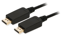 2-Power CAB0040A cavo DisplayPort 1 m Nero