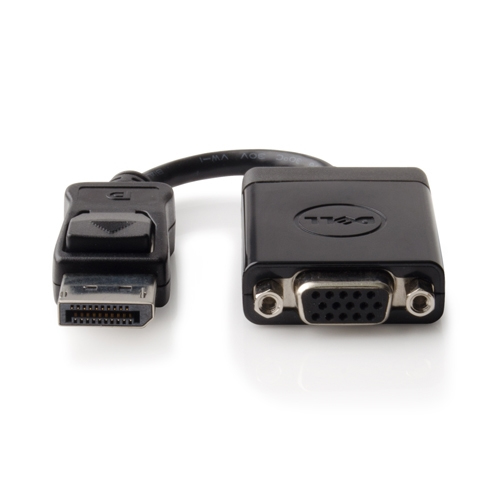 DELL 492-11715 c�ble vid�o et adaptateur DisplayPort VGA Noir
