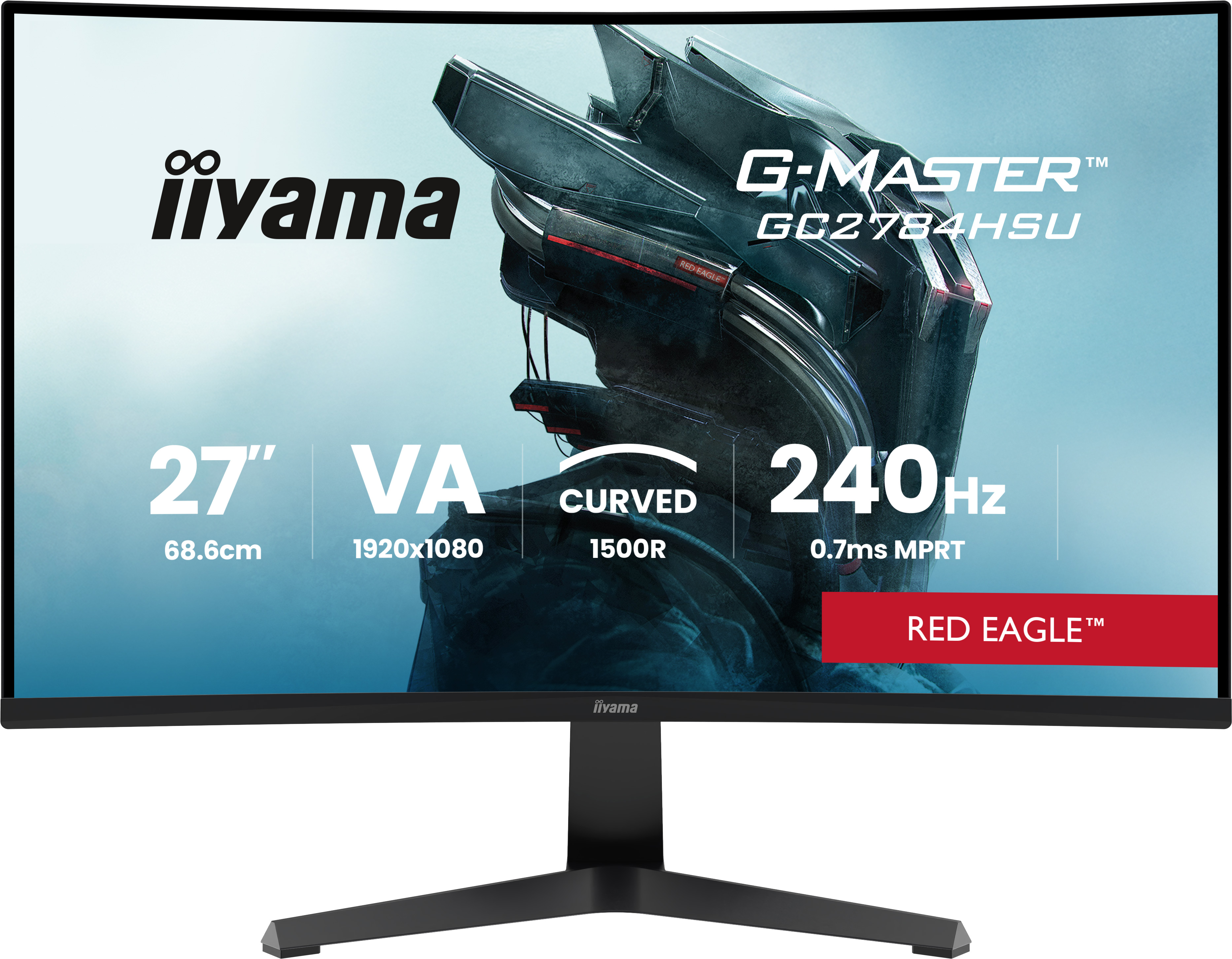 iiyama G-MASTER GC2784HSU-B1 27 240H computer monitor 68.6 cm (27) 1920 x 1080 pixels Black