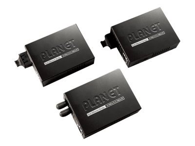 Planet FT-801 - Medienkonverter - 100Mb LAN - 10Base-T, 100Base-FX, 100Base-TX