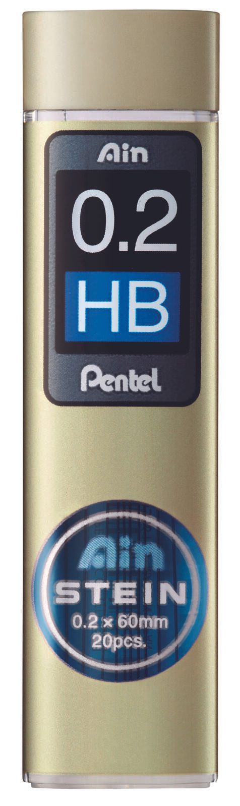Pentel 20 Ain Stein C272W Fallminen HB 0.2 mm