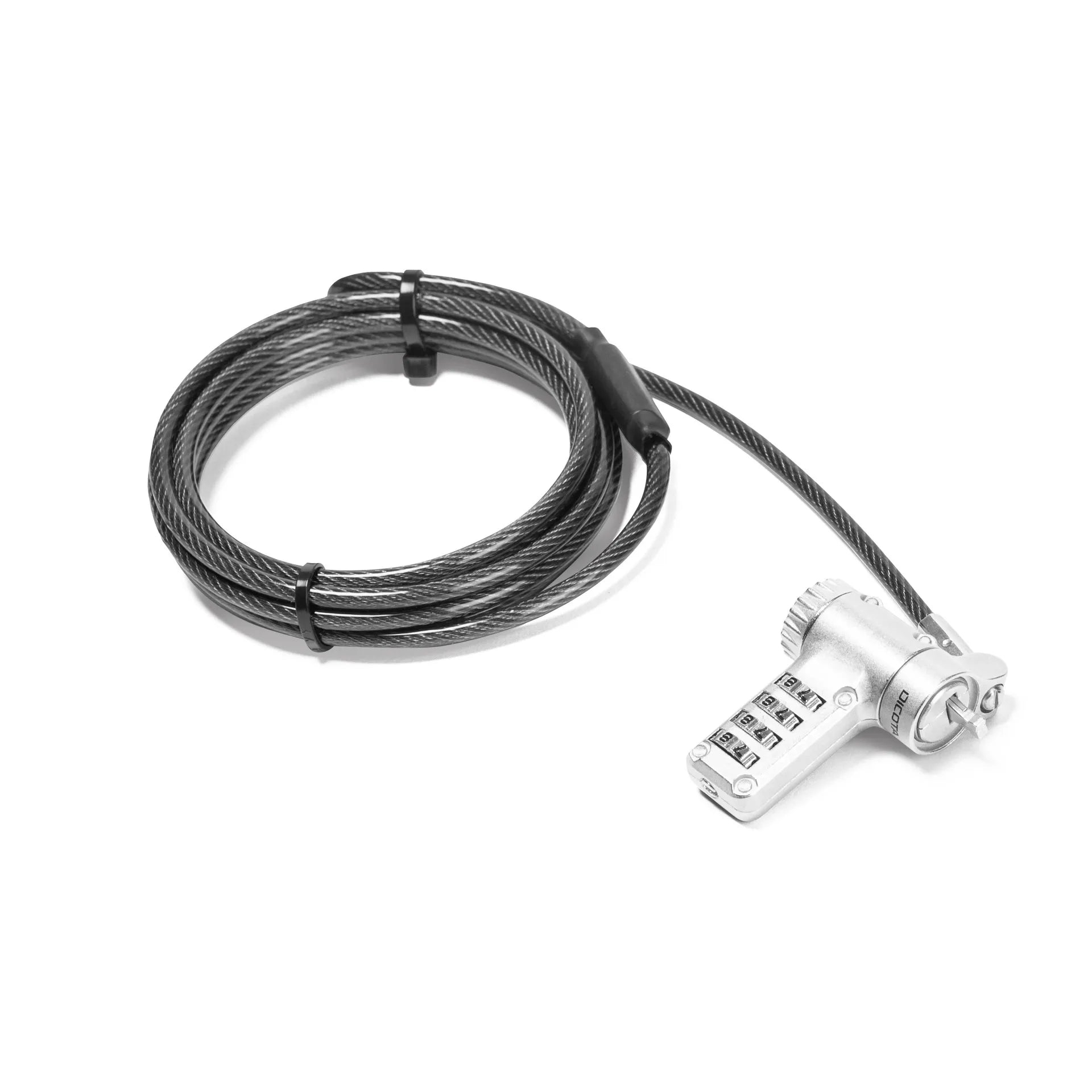 Dicota Universal Security 3-in-1 Cable Lock combination
