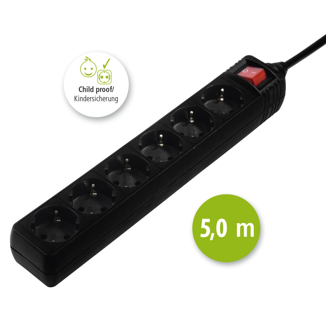 Hama Multiple Socket Outlet - Steckdosenleiste