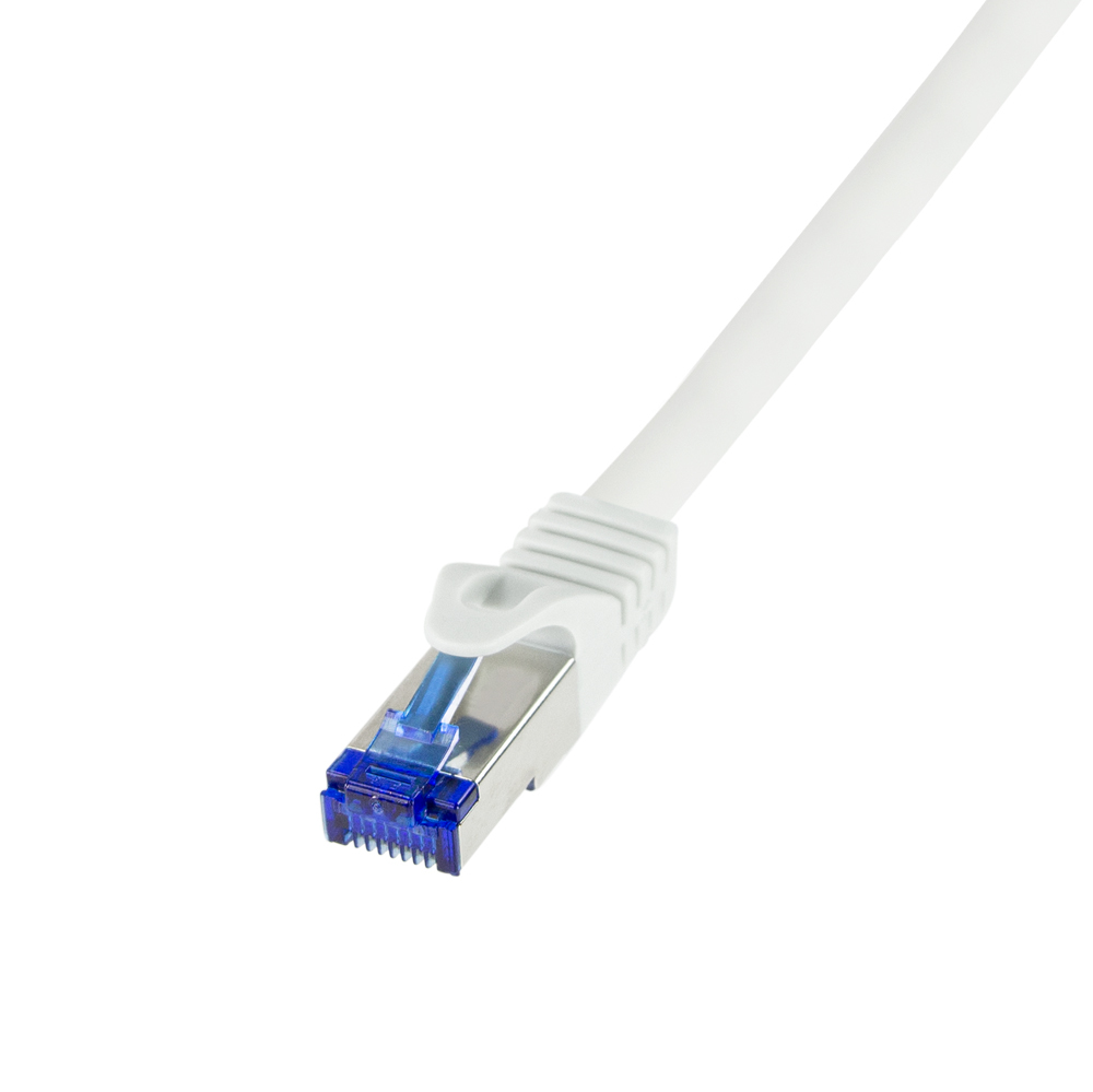 LogiLink C6A031S cble de rseau Blanc 1 m Cat6a S/FTP (S-STP)