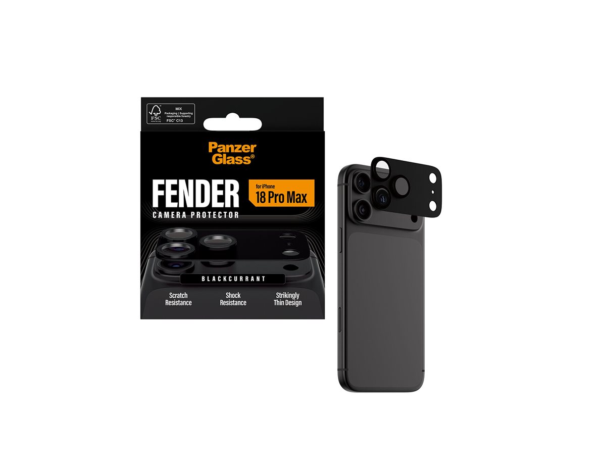 PanzerGlass Fender Protezione Fotocamere Nerocurrant iPhone 18 Pro Max