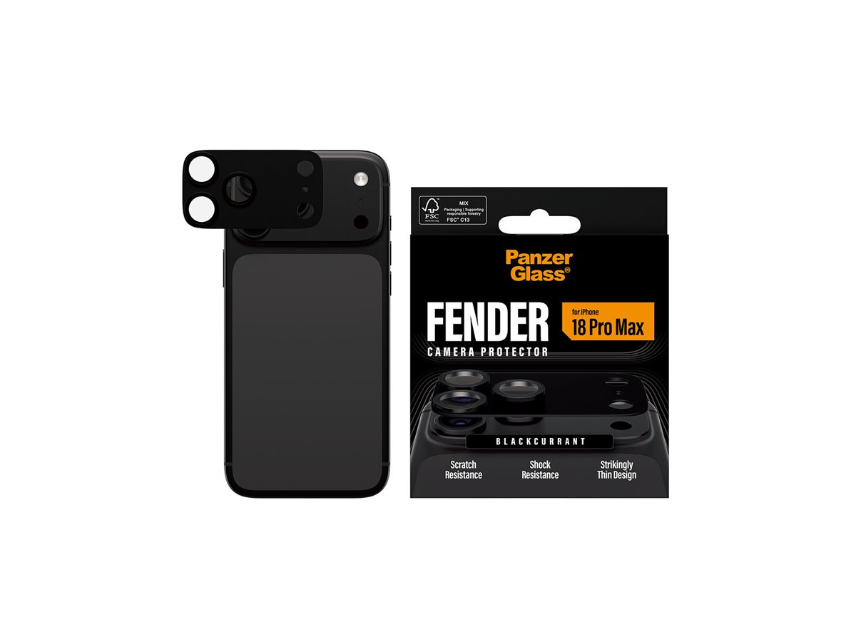 PanzerGlass Fender Protezione Fotocamere Nerocurrant iPhone 18 Pro Max