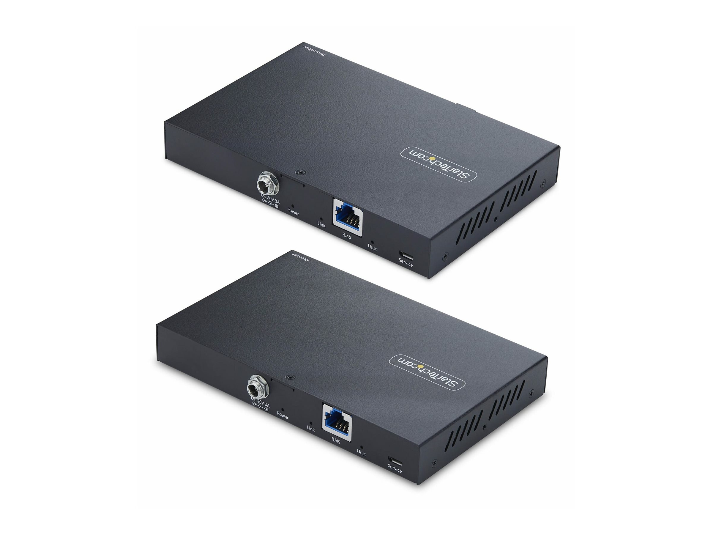 StarTech.com Extender USB 3.0 a 4 Porte su Ethernet fino a 100 m tramite Cavo RJ45 Cat6a/Cat7/Cat8, Estensione per Dispositivi USB Remoti, Hub 4x USB-A 5Gbps, TAA