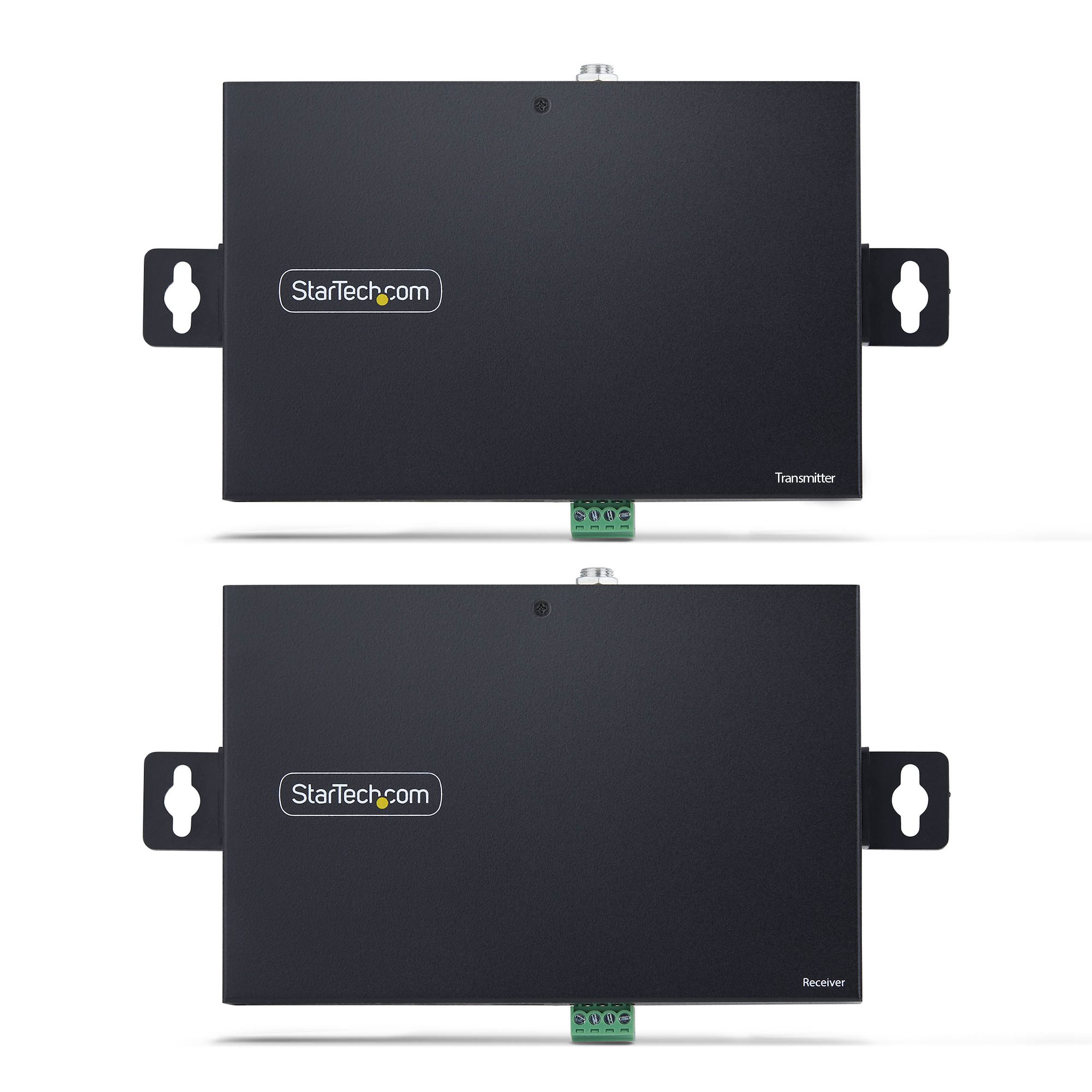 StarTech.com Extender USB 3.0 a 4 Porte su Ethernet fino a 100 m tramite Cavo RJ45 Cat6a/Cat7/Cat8, Estensione per Dispositivi USB Remoti, Hub 4x USB-A 5Gbps, TAA