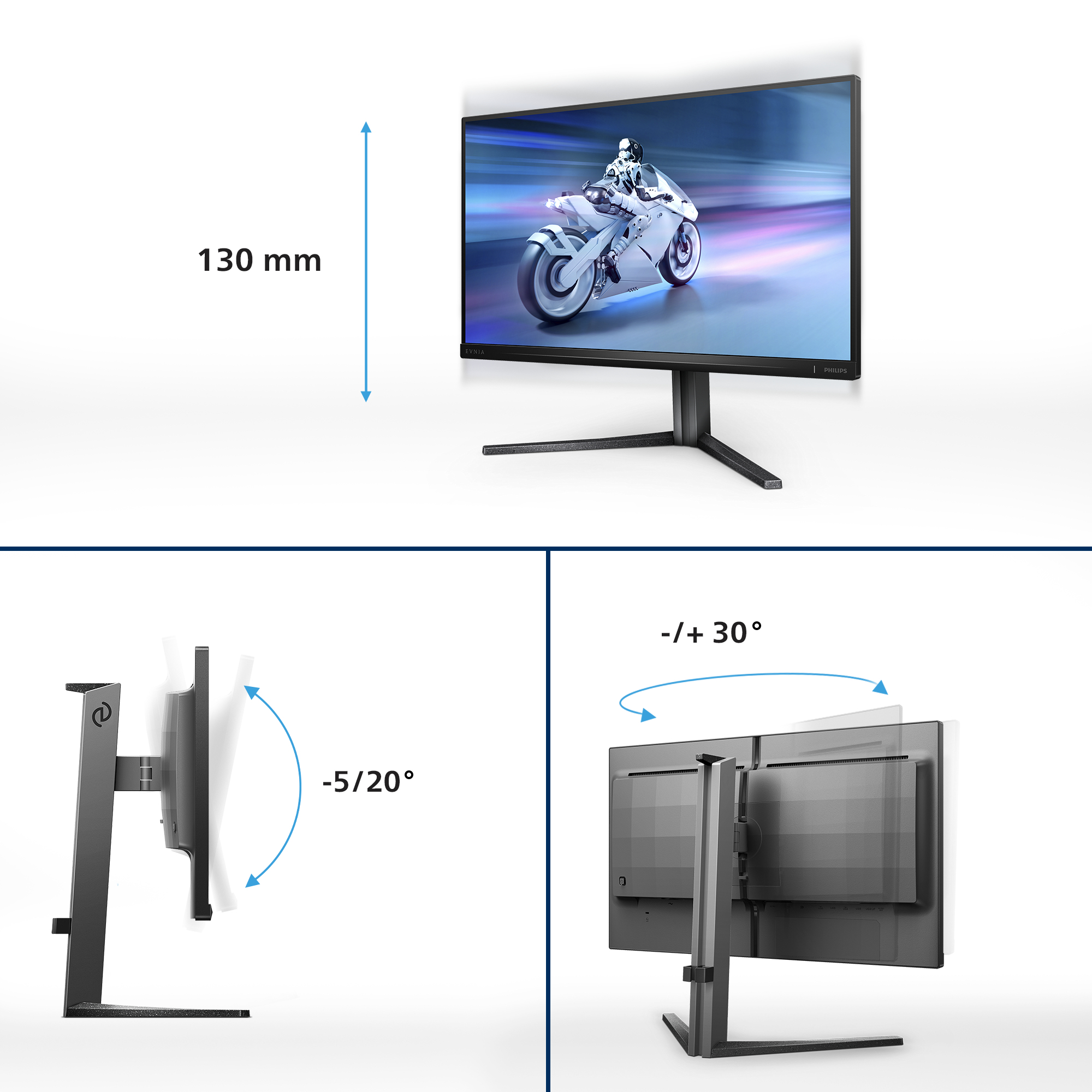 Philips Evnia 5000 25M2N5200U - LED-Monitor - Gaming - 63.5 cm (25)