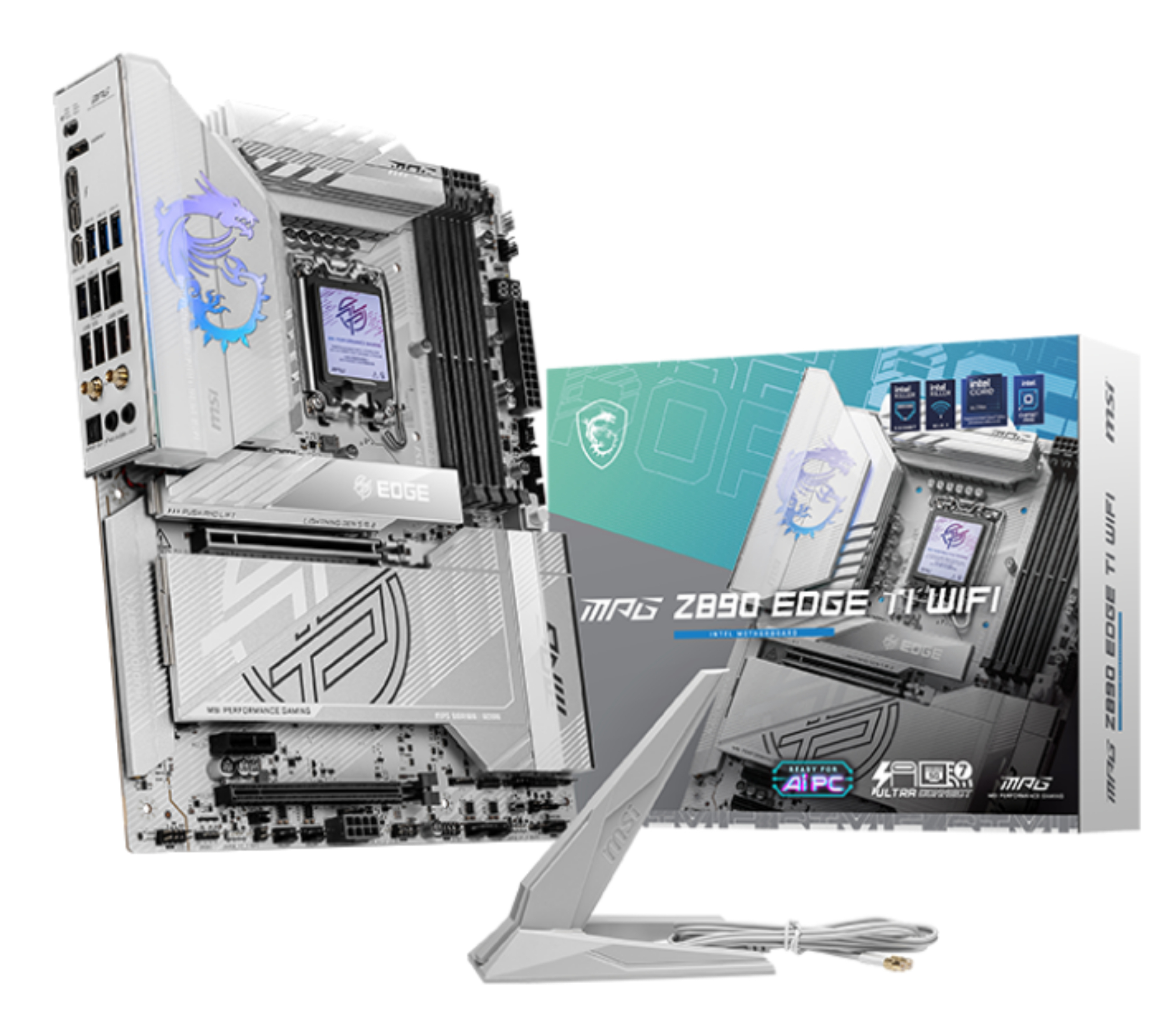 MSI MPG Z890 EDGE TI WIFI scheda madre Intel Z890 LGA 1851 (Socket V1) ATX