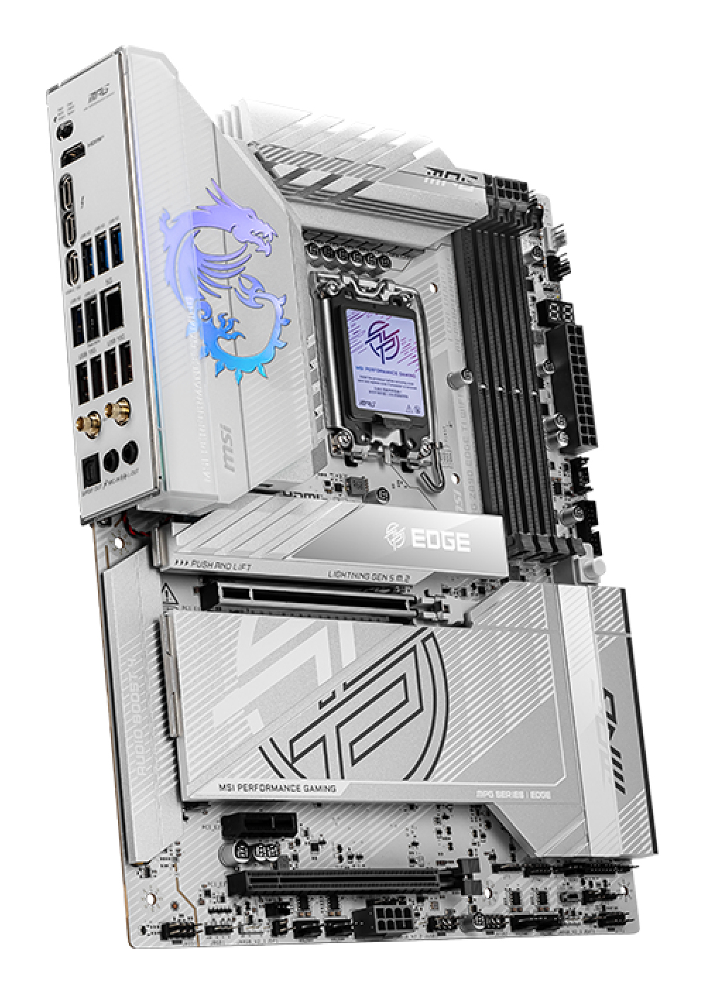 MSI MPG Z890 EDGE TI WIFI scheda madre Intel Z890 LGA 1851 (Socket V1) ATX