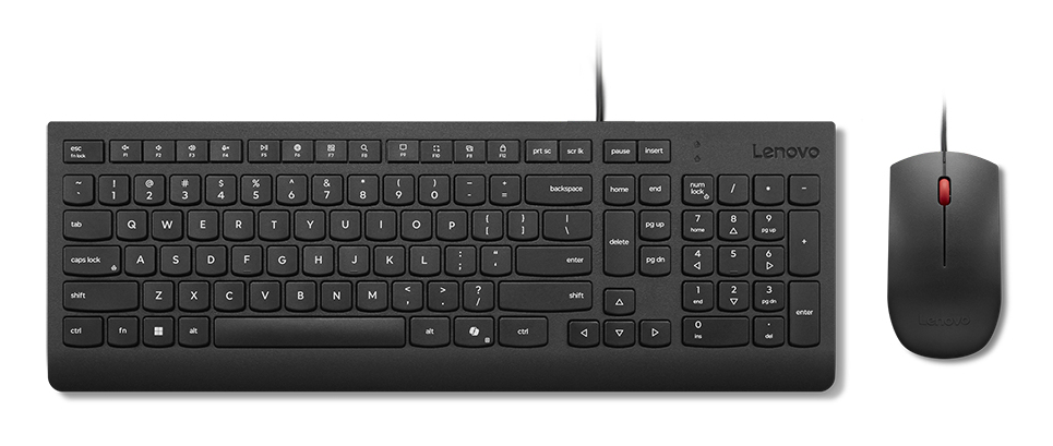 Lenovo 4X31R64446 teclado Rat�n incluido Universal USB N�rdico Negro