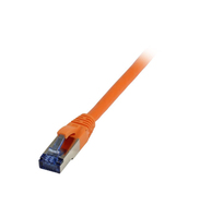 Synergy 21 Patchkabel RJ45 CAT6A 500Mhz 1.0m orange S-STP S/FTP TPE Superflex AWG26 - Kabel - Digital/Daten