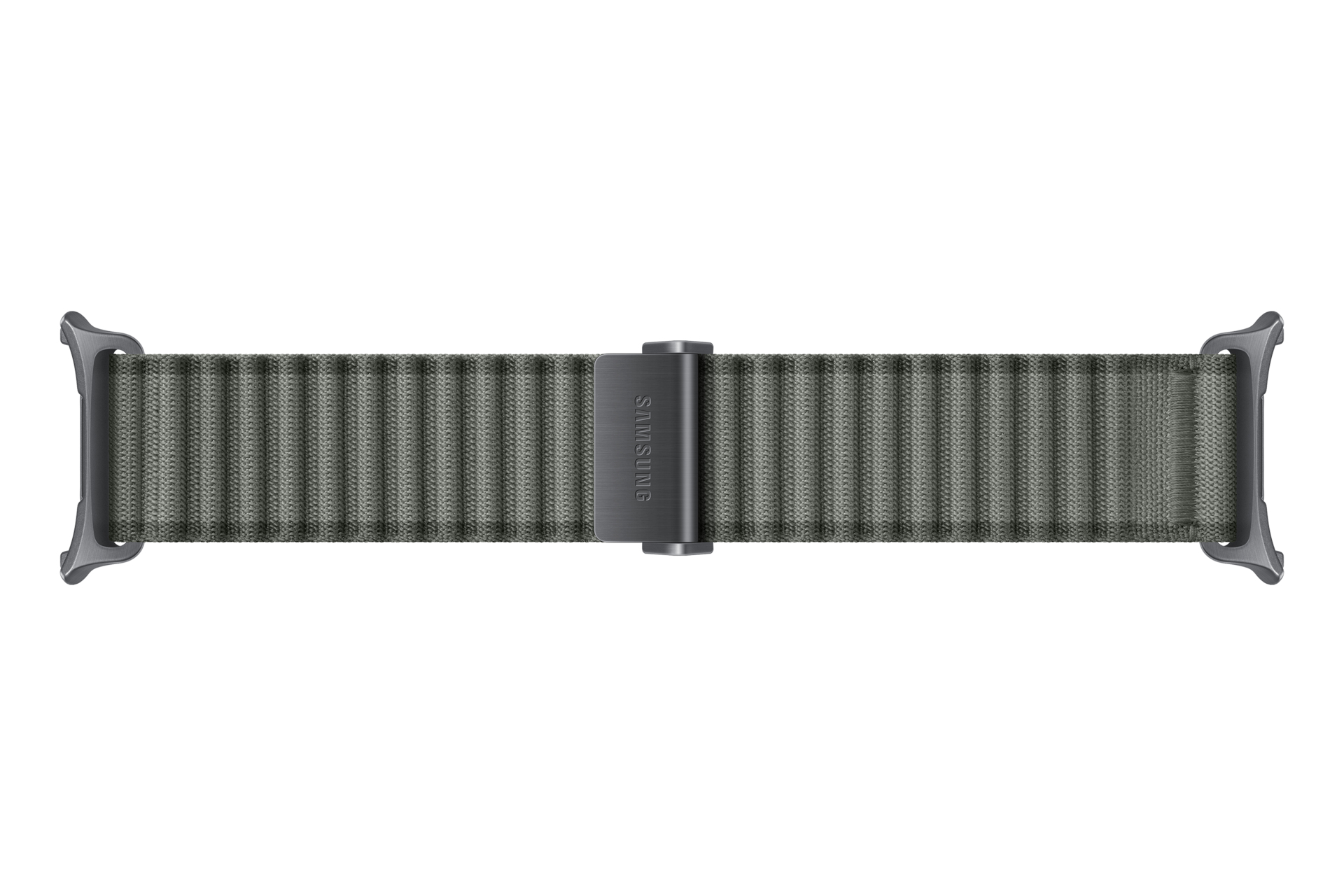 Samsung Trail Band (S/M/L) for Galaxy Watch Ultra2 Bande Olive Tissu
