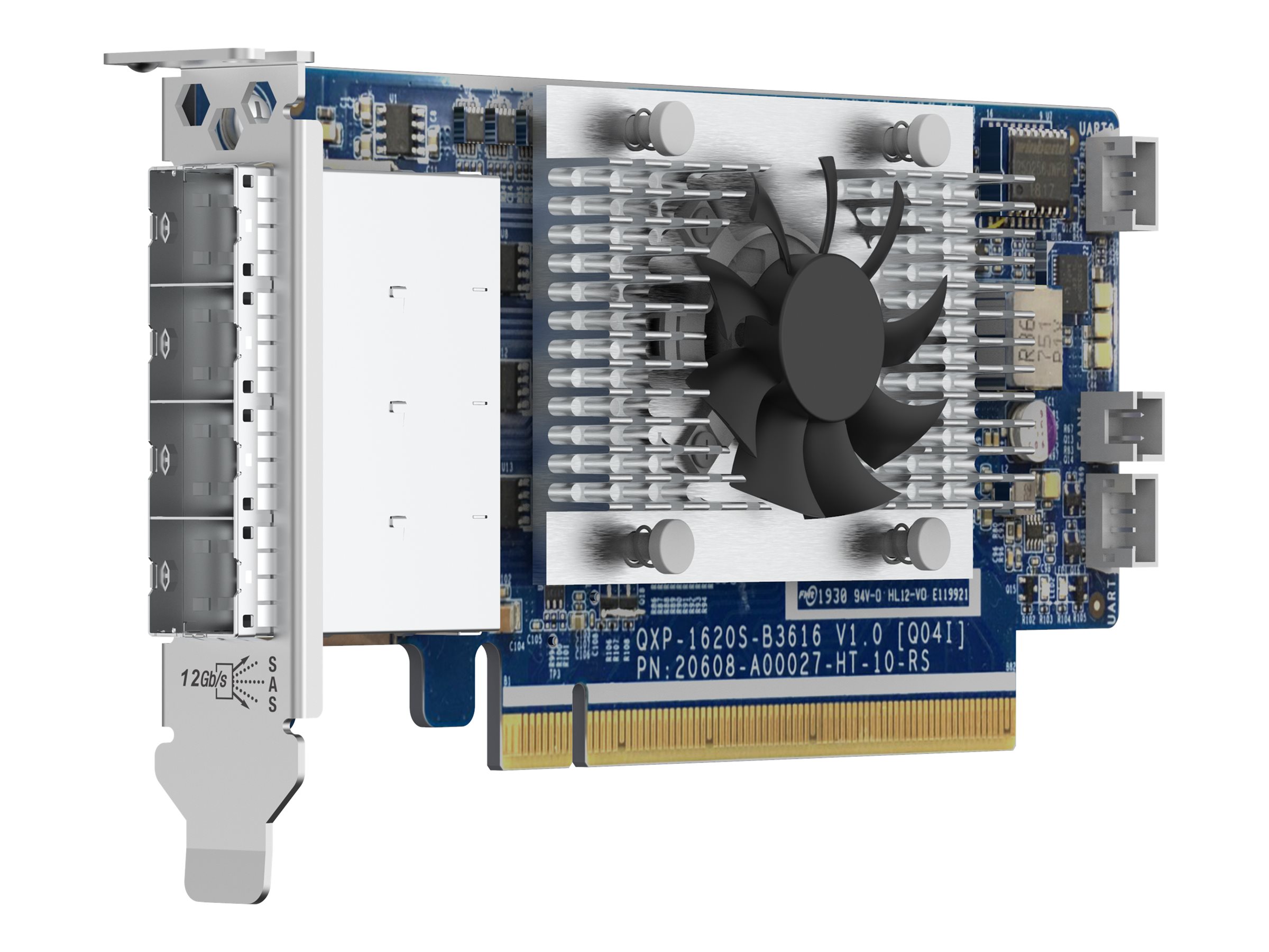 QNAP QXP-1620S-B3616W - Speicher-Controller - SATA 6Gb/s / SAS 12Gb/s / PCIe