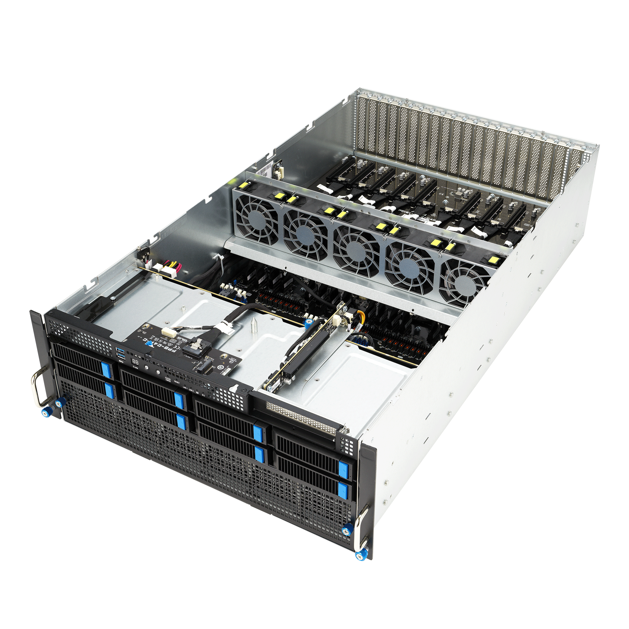 ASUS ESC8000A-E12-SKU1 LGA 6096 Bastidor (4U) Plata