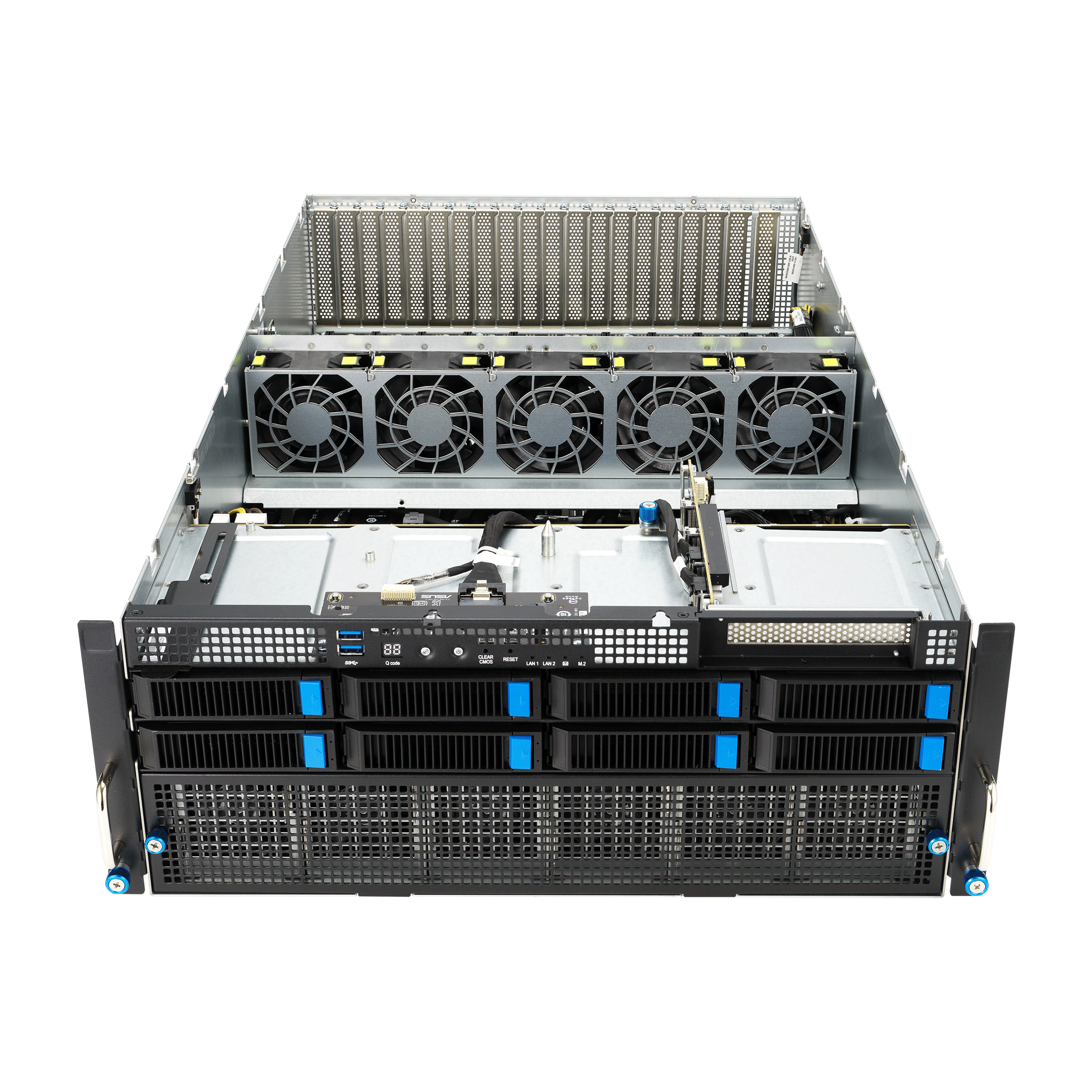 ASUS ESC8000A-E12-SKU1 LGA 6096 Bastidor (4U) Plata