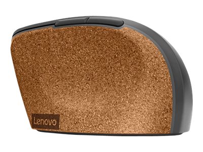 Lenovo Go - Maus - ergonomisch - F�r Rechtsh�nder - optisch blau - 6 Tasten - kabellos - 2.4 GHz - kabelloser Empf�nger (USB)
