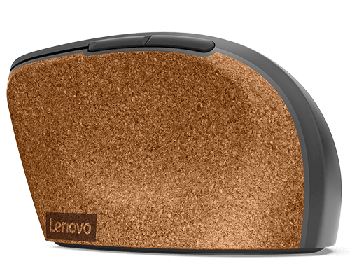 Lenovo Go - Maus - ergonomisch - F�r Rechtsh�nder - optisch blau - 6 Tasten - kabellos - 2.4 GHz - kabelloser Empf�nger (USB)