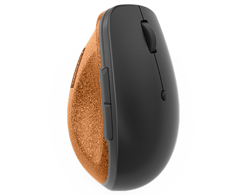 Lenovo Go - Maus - ergonomisch - F�r Rechtsh�nder - optisch blau - 6 Tasten - kabellos - 2.4 GHz - kabelloser Empf�nger (USB)