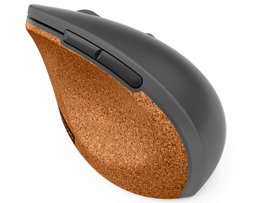 Lenovo Go - Maus - ergonomisch - F�r Rechtsh�nder - optisch blau - 6 Tasten - kabellos - 2.4 GHz - kabelloser Empf�nger (USB)