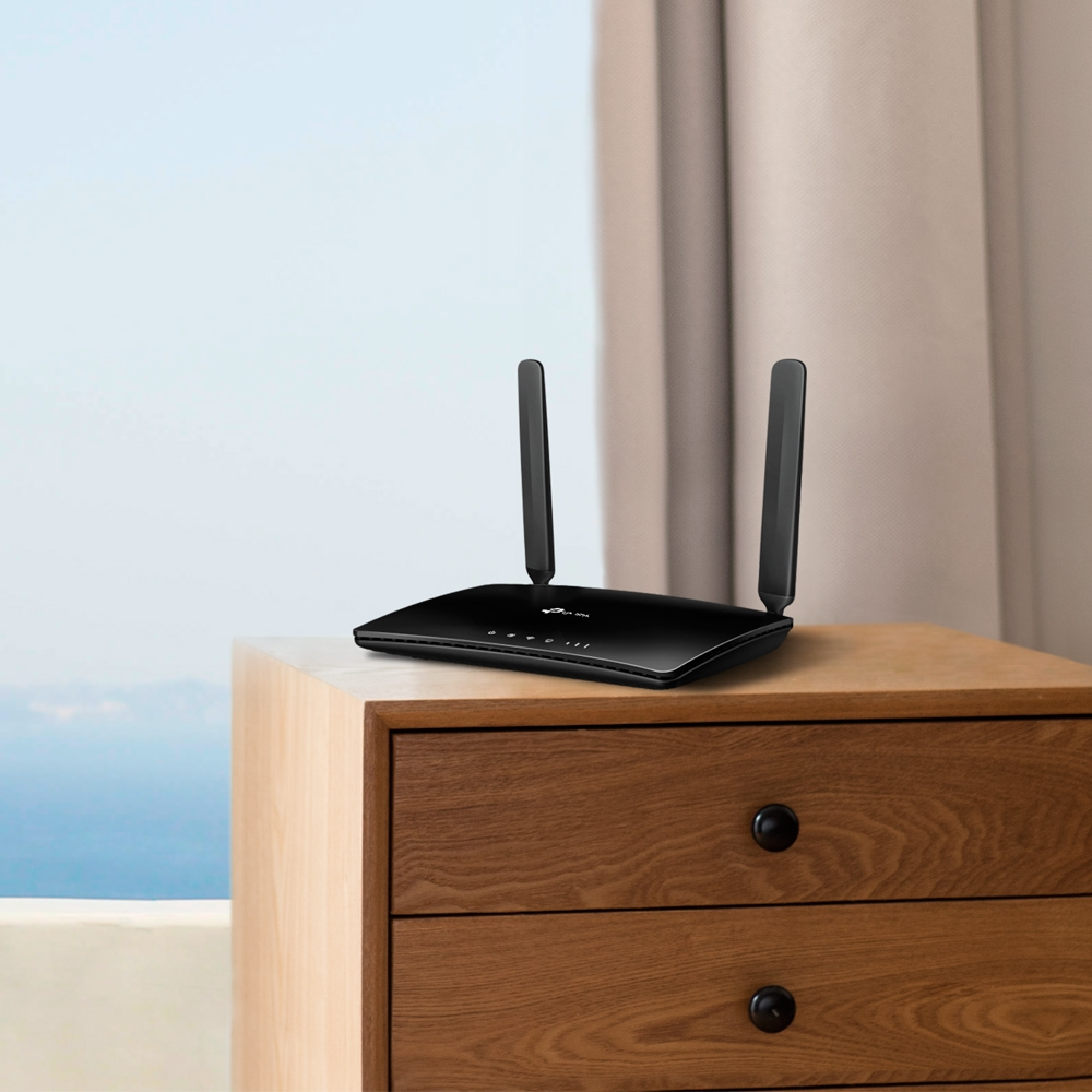 TP-LINK TL-MR150 - Wireless Router - WWAN 4-Port-Switch