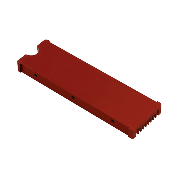 Axagon CLR-M2 syst�me de refroidissement d ordinateur M.2 NVMe SSD, Disque �lectronique Dissipateur thermique/Radiateur Noir, Rouge 1 pi�ce(s)