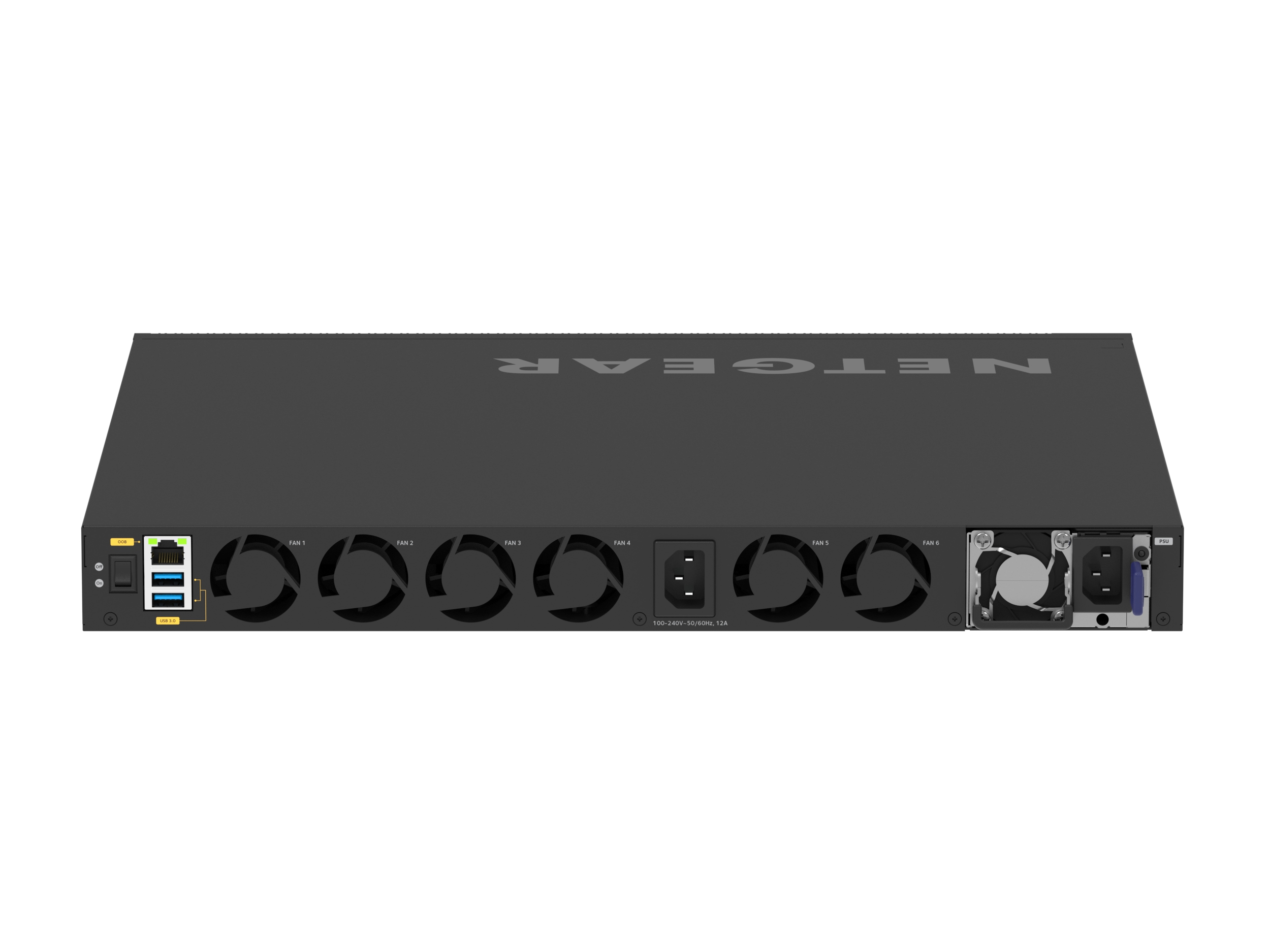 NETGEAR M4350-40X4C G�r� L3 10G Ethernet (100/1000/10000) Connexion Ethernet, supportant lalimentation via ce port (PoE) 1U Noir