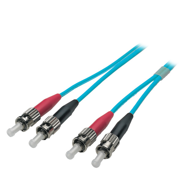 EFB Elektronik O7013.7,5 cavo a fibre ottiche 7,5 m ST OM3 Turchese