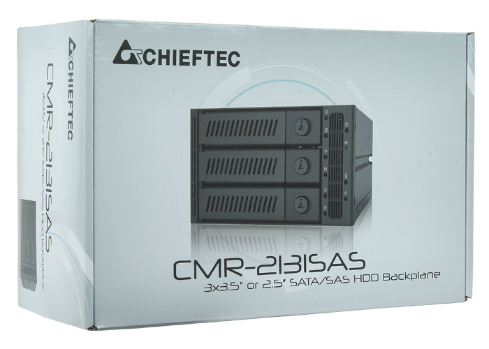 Chieftec CMR-3141SAS - Gehuse fr Speicherlaufwerke - 2,5 / 3,5 gemeinsam genutzt (6,4 cm/8,9 cm gemeinsam genutzt)