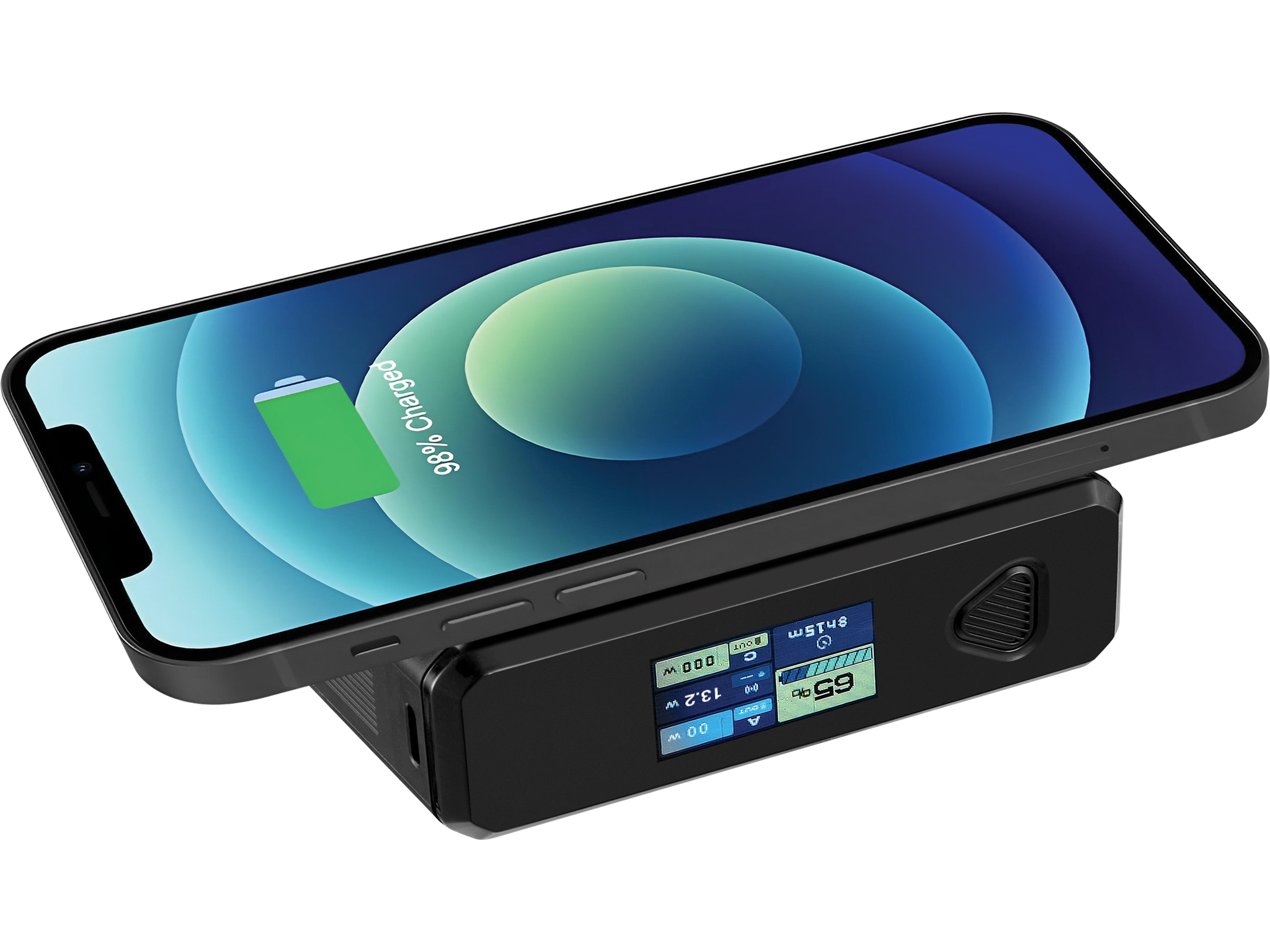 Sandberg 421-25 banque dalimentation �lectrique Lithium Polym�re (LiPo) 20000 mAh Recharge sans fil Noir