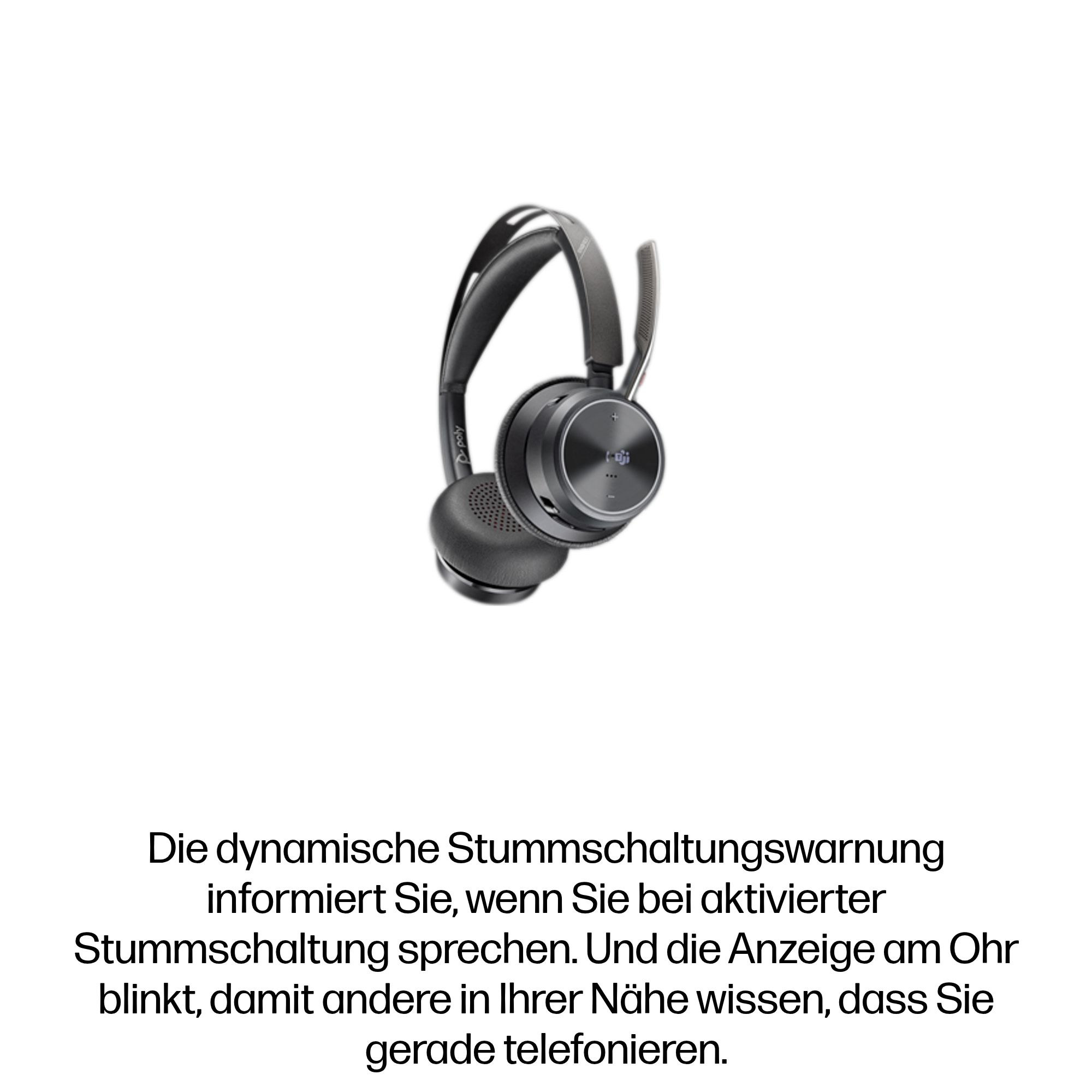 Poly HP Poly Voyager Focus 2 - Headset - On-Ear - Bluetooth