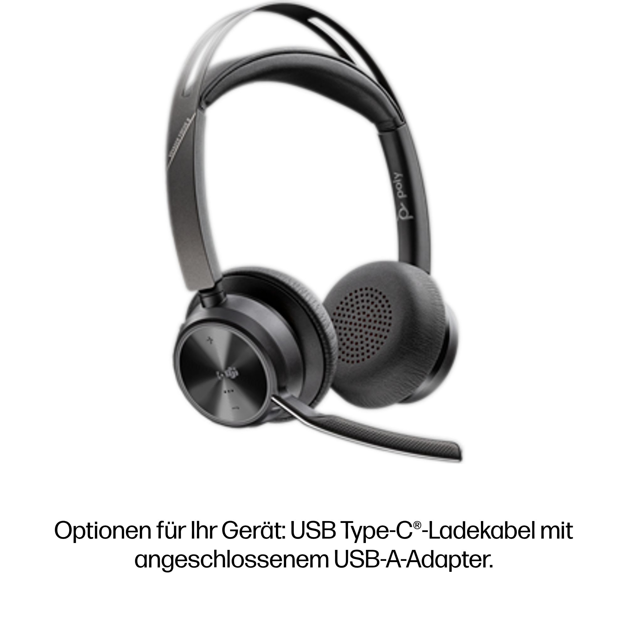 Poly HP Poly Voyager Focus 2 - Headset - On-Ear - Bluetooth