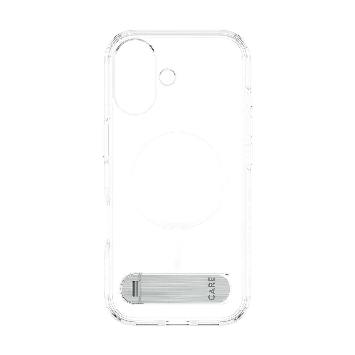 PanzerGlass CARE by � Feature Case Transparent w. Kickstand & MagSafe iPhone 17 coque de protection pour t�l�phones portables Housse