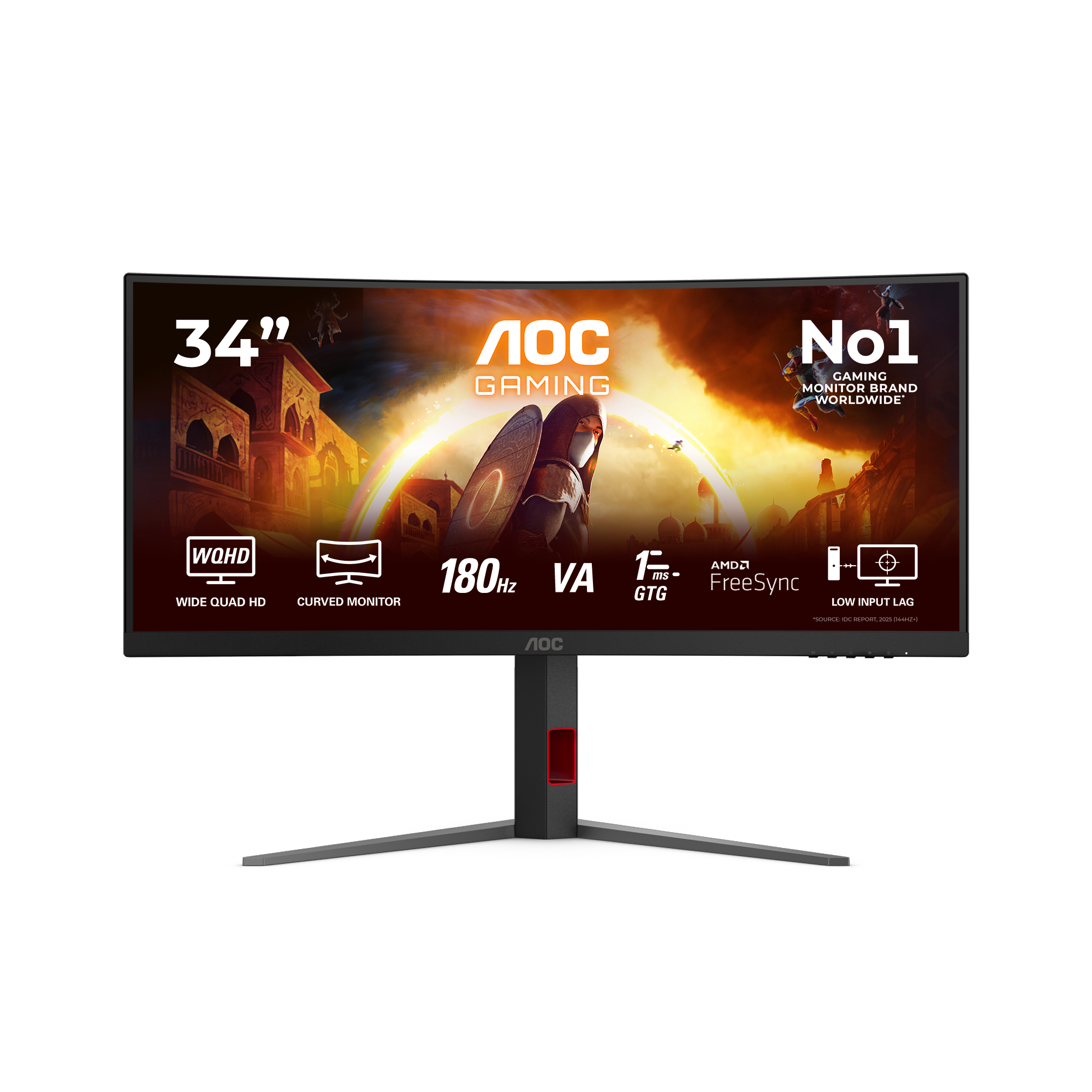 AOC G4 CU34G4 Computerbildschirm 34 - Flachbildschirm (TFT/LCD) - 86,4 cm