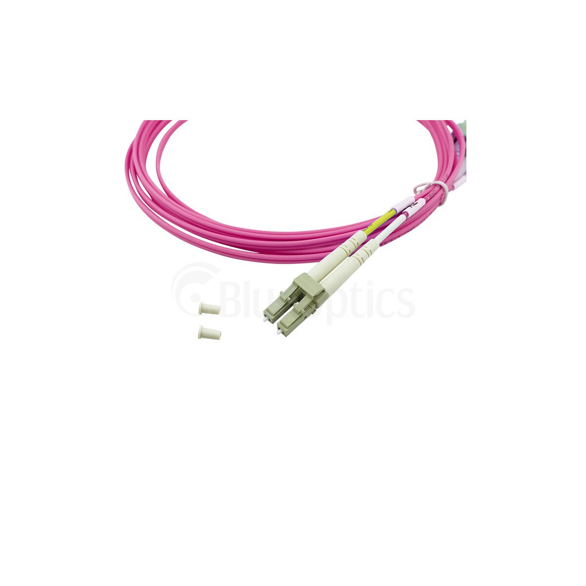 BlueOptics Duplex LWL Patchkabel LC-ST Multimode OM4 0.5 Meter