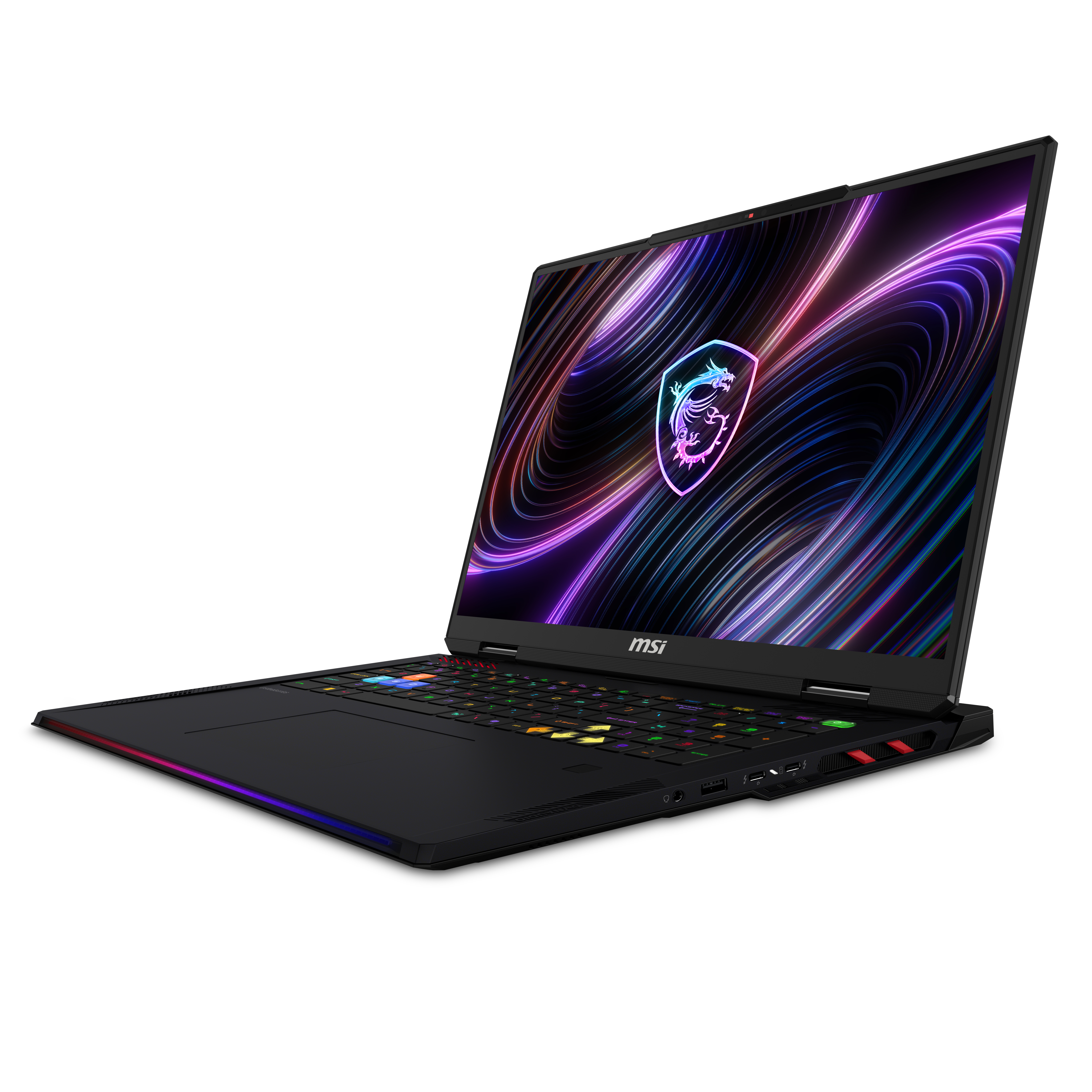 MSI Raider 18 Max HX A2WJ-1074 Intel Core Ultra 9 290HX Plus Computer portatile 45,7 cm (18) WQUXGA 64 GB DDR5-SDRAM 2 TB SSD NVIDIA GeForce RTX 5090 Wi-Fi 7 (802.11be) Windows 11 Home Nero Tedesco
